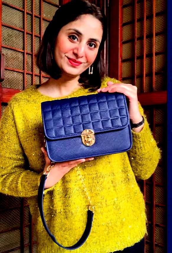 PU Leather hand bag