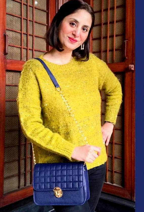 PU Leather hand bag