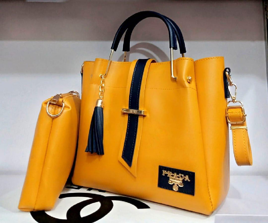 PU Leather Hand bag set