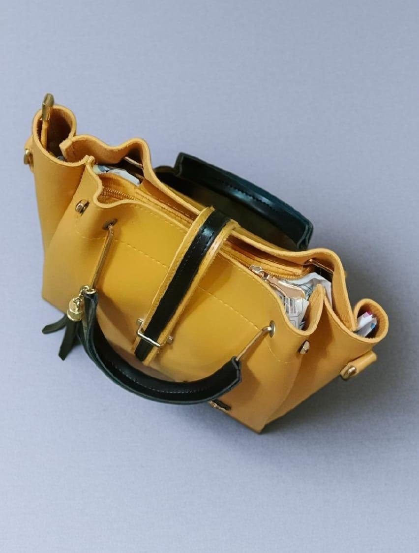 PU Leather Hand bag set