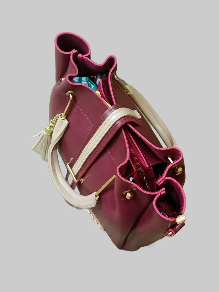PU Leather Hand bag set