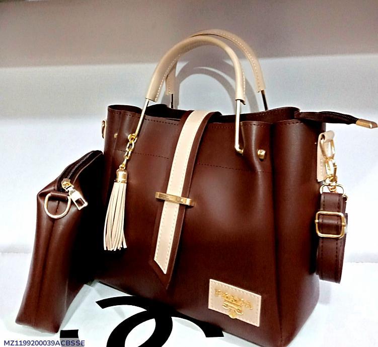 PU Leather Hand bag set